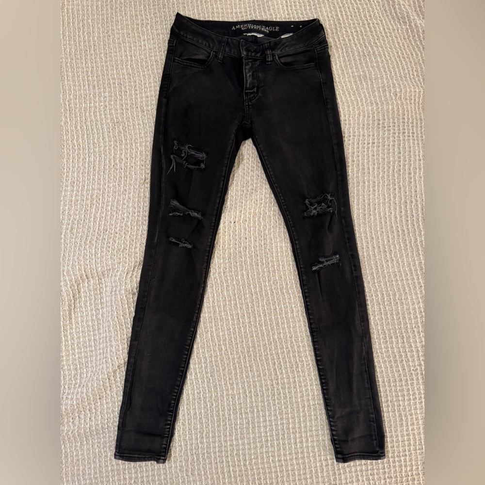 American Eagle Outfitters Black Skinny Jeans